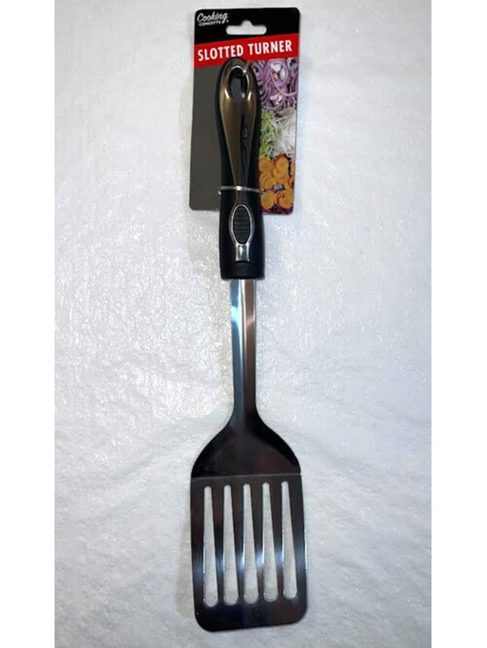 Cooking Concepts Stainless Steel Slotted Turner *NEW* Good Grip Handle